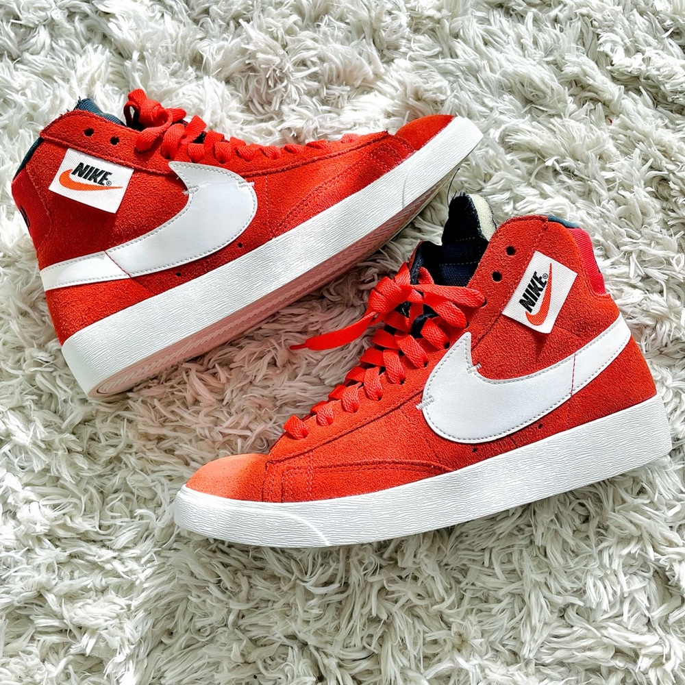 Rare Habanero Red Nike Blazer Mid Rebel